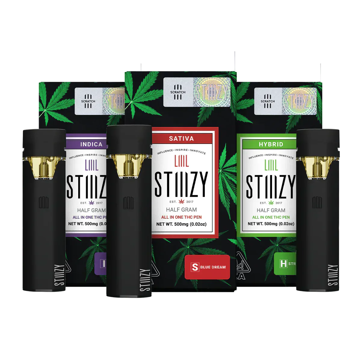 STIIIZY POD THC ALL-IN-ONE | 500MG