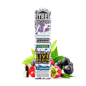 TRE House Live Resin Delta 8 Descartável + D10 & THC-P | 2g